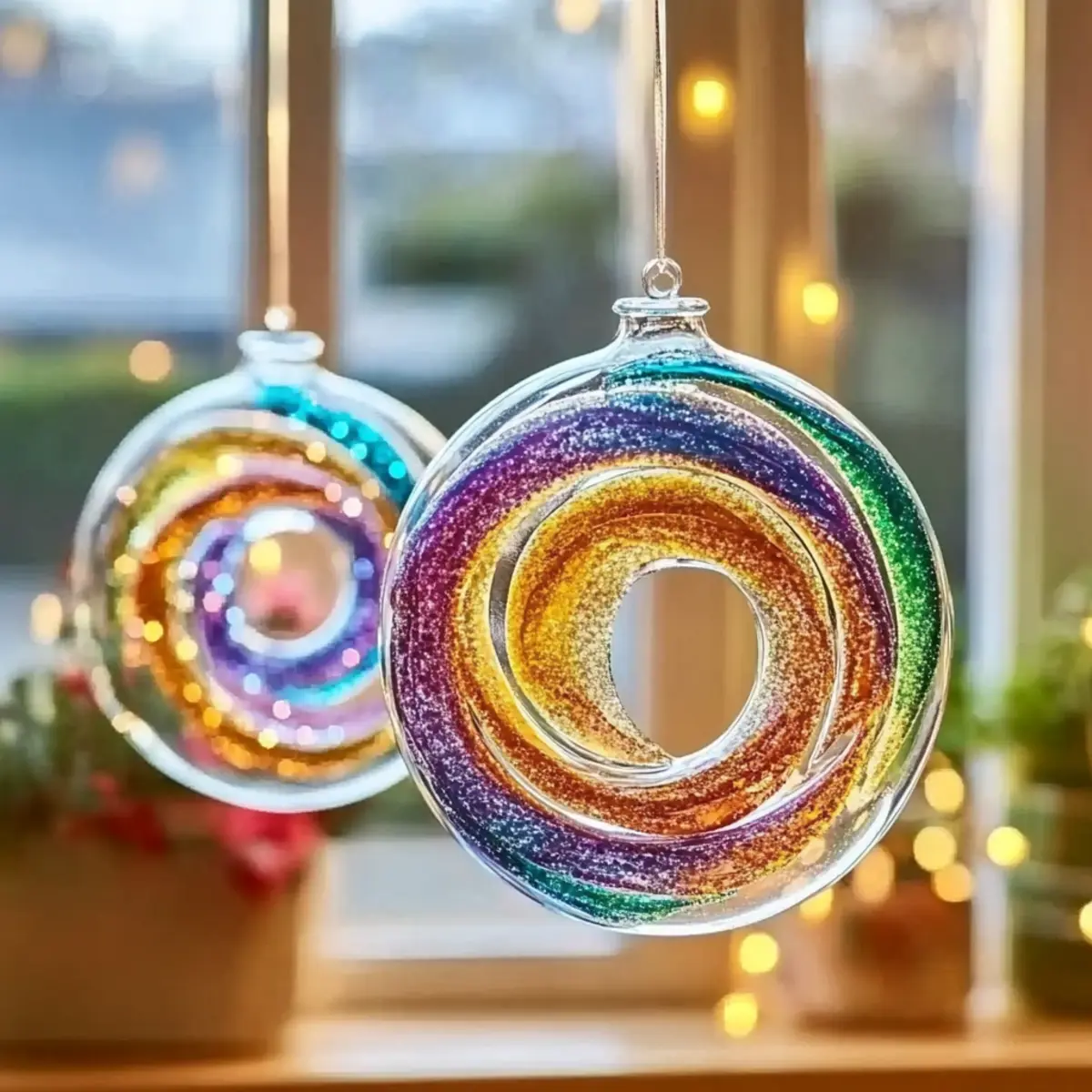 Clear Glue Suncatcher Craft: Joyful Window Art for Everyone 4 Clear Glue Suncatcher Craft: A Whimsical Window Wonder for All Ages! - Savory Splash