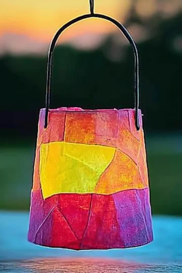 DIY Kids Lantern Craft — A Bright and Cheerful Upcycled Project! 🏮✨ - Savory Splash