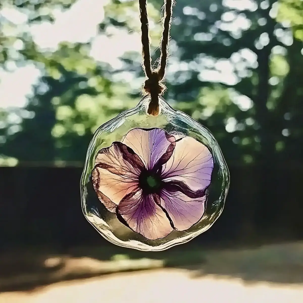 DIY Bioplastic Suncatchers – Nature-Inspired Art That Glows with Sunshine! - Savory Splash