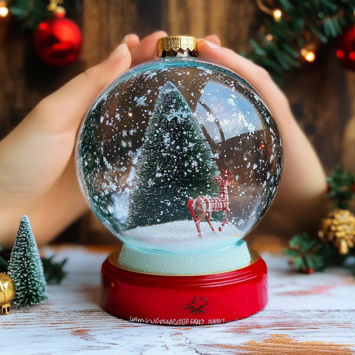 Create Magical Memories: How to Make DIY Homemade Christmas Snow Globe 3