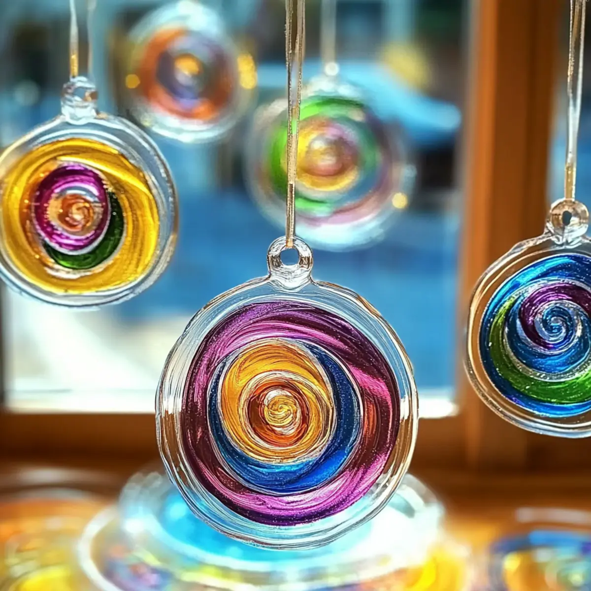 Glue Suncatchers