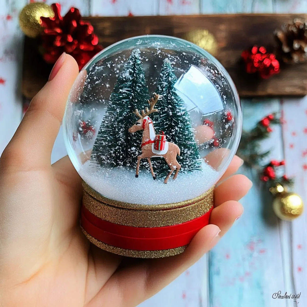 Create Magical Memories: How to Make DIY Homemade Christmas Snow Globe 4 How to Make DIY Homemade Christmas Snow Globe