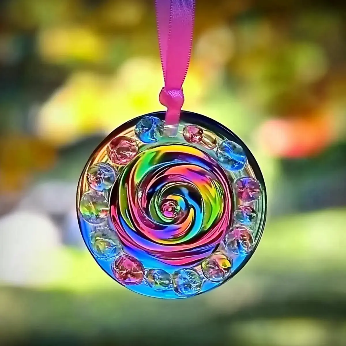 Clear Glue Suncatcher