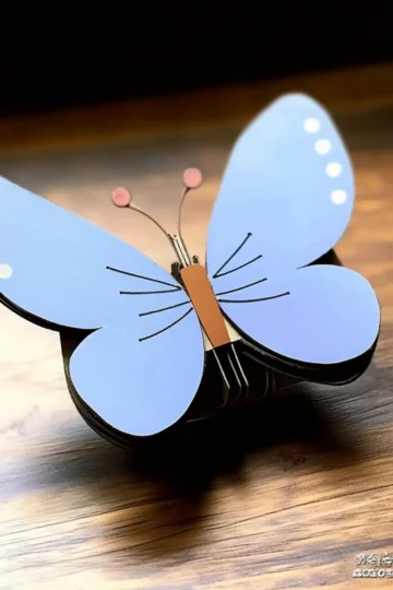 How to make a Flapping Butterfly Peg Automata!