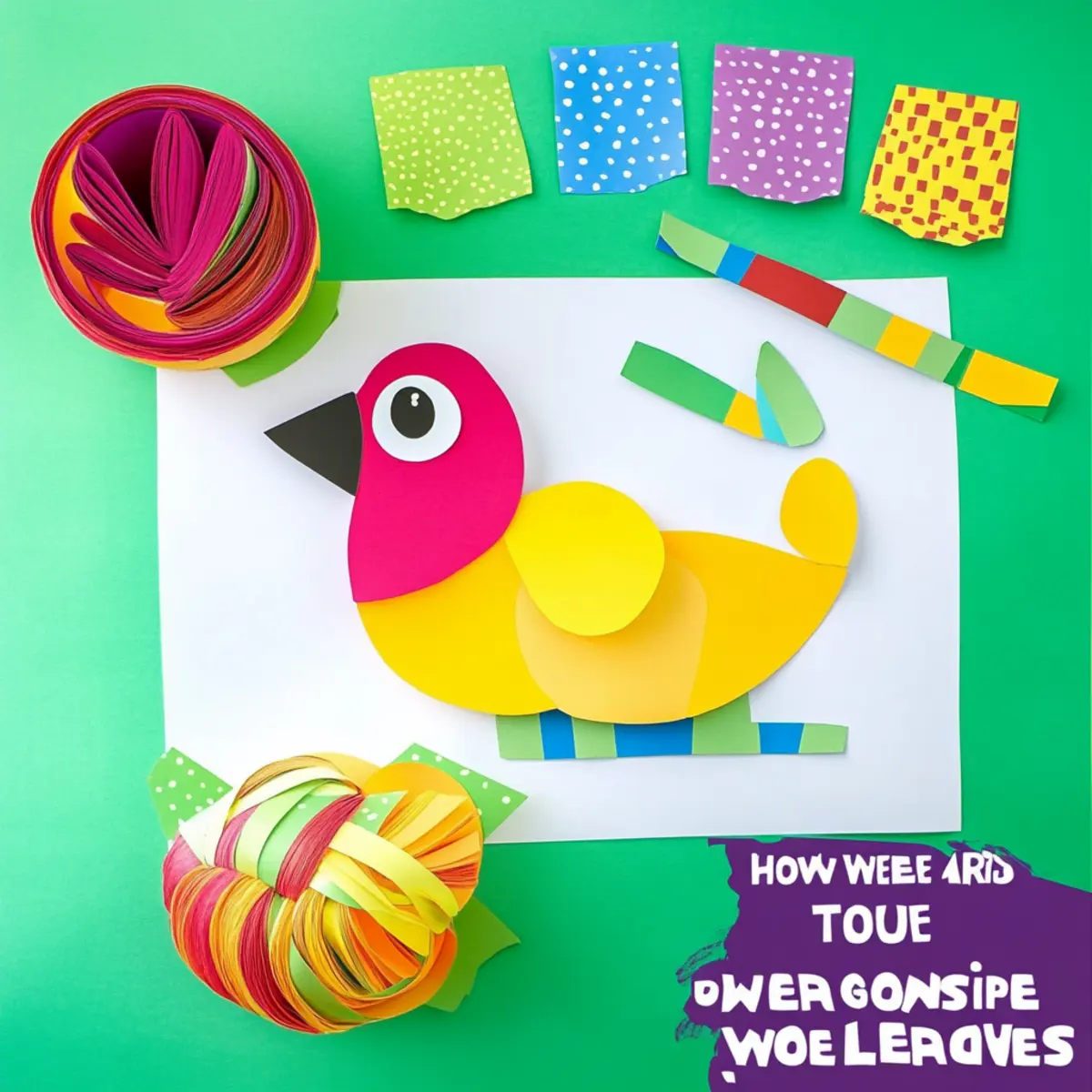 Construction Paper Crafts for Kids to Make - How Wee Learn