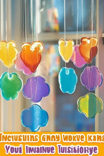 Create Stunning Wax Paper Sun Catchers with Just a Few Supplies