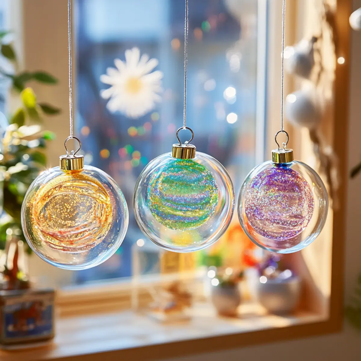 Vibrant Clear Glue Suncatcher Craft: Easy DIY Window Art Fun 4 Clear Glue Suncatcher Craft: Easy DIY Window Art