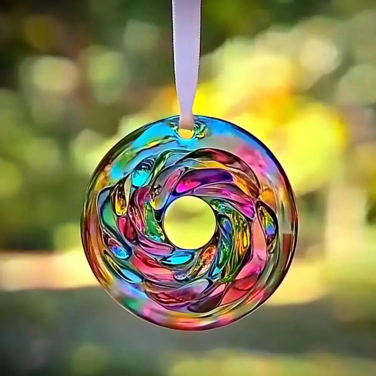 Clear Glue Suncatcher