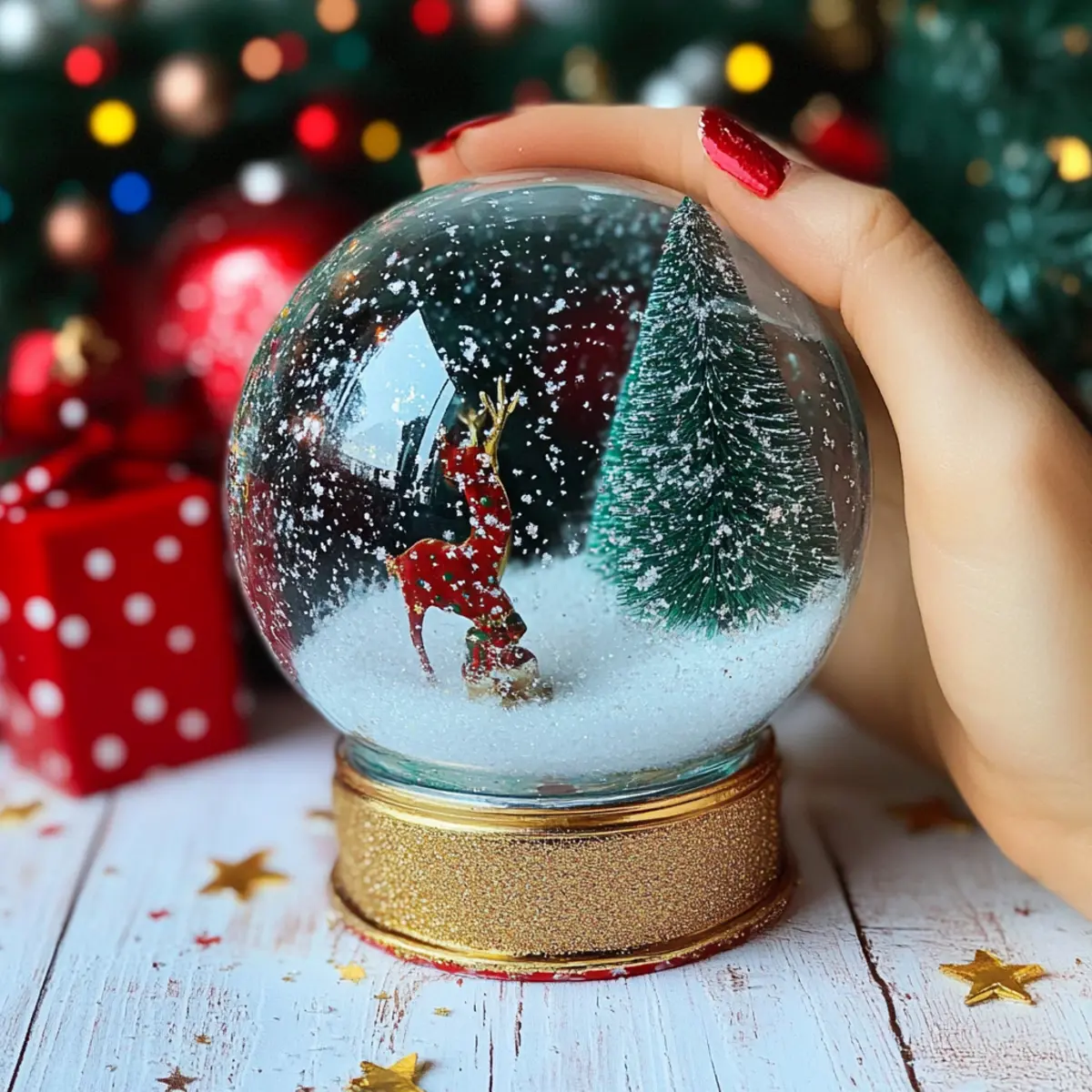 Create Magical Memories: How to Make DIY Homemade Christmas Snow Globe 2