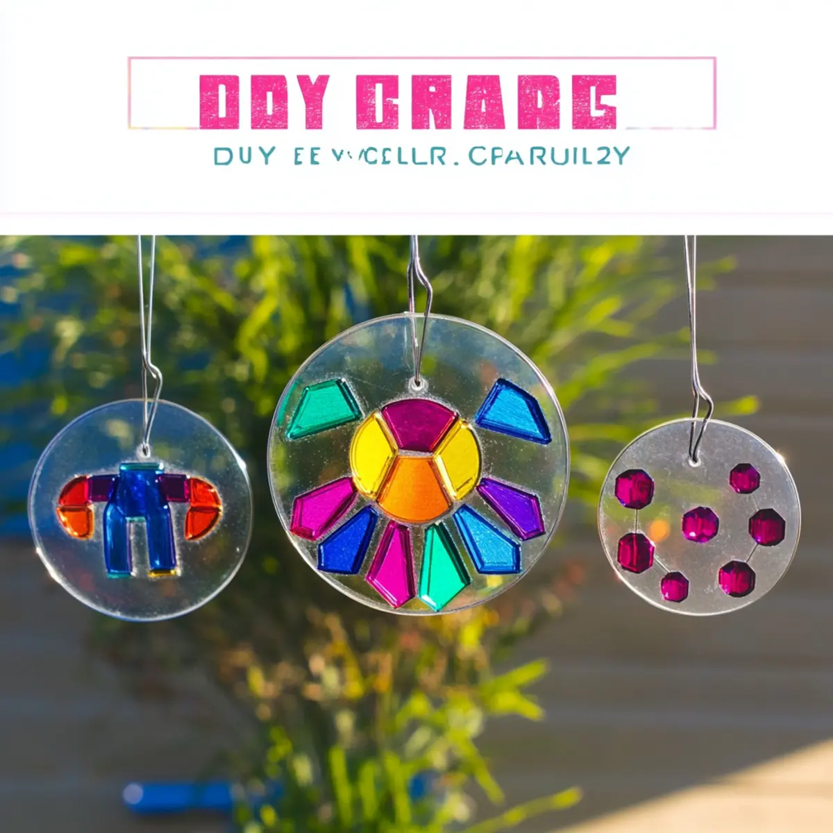 How to make your own DIY Suncatcher