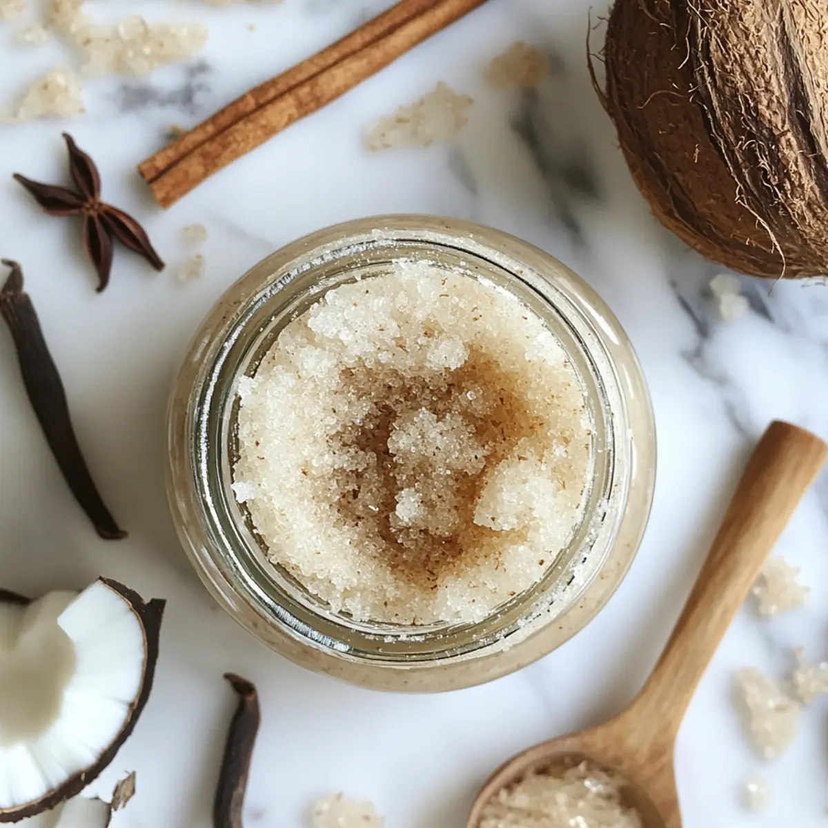 How to Make Vanilla Coconut Sugar Scrub