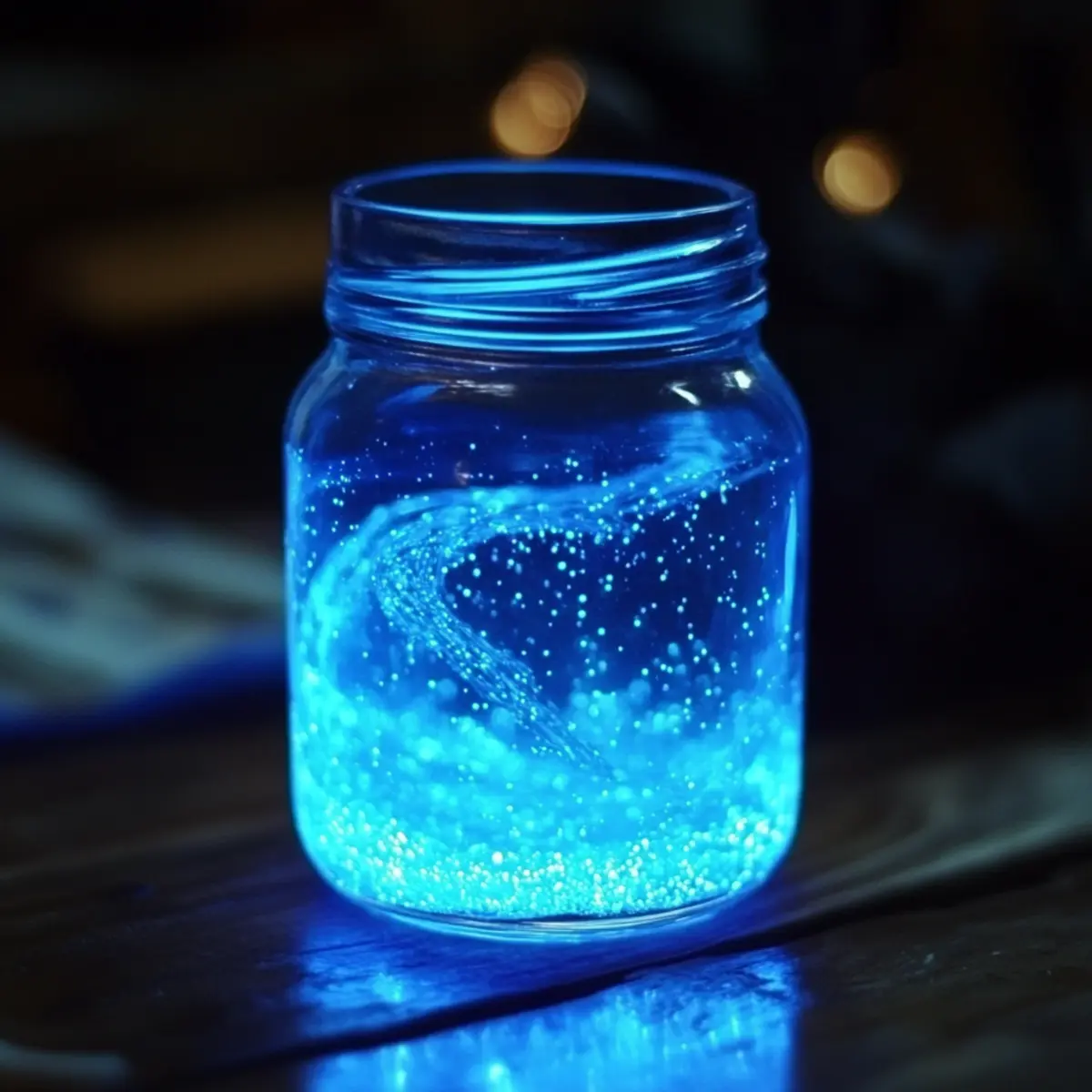 DIY Glow in the Dark Jar