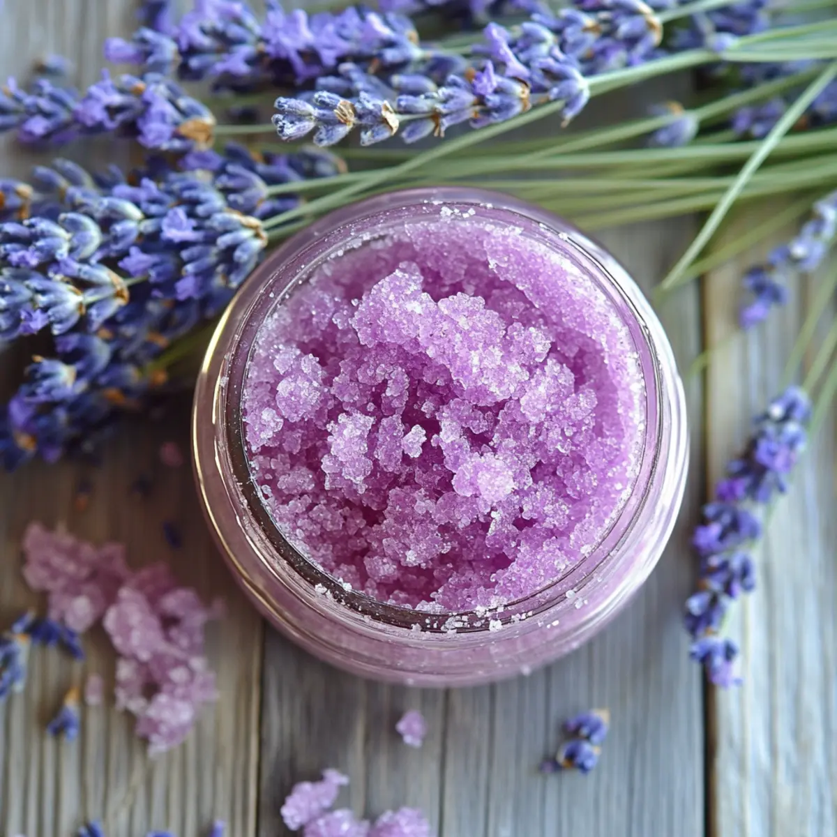 Crafting Bliss: How to Make Lavender Sugar Scrub for Soft Skin 4 How to Make Lavender Sugar Scrub