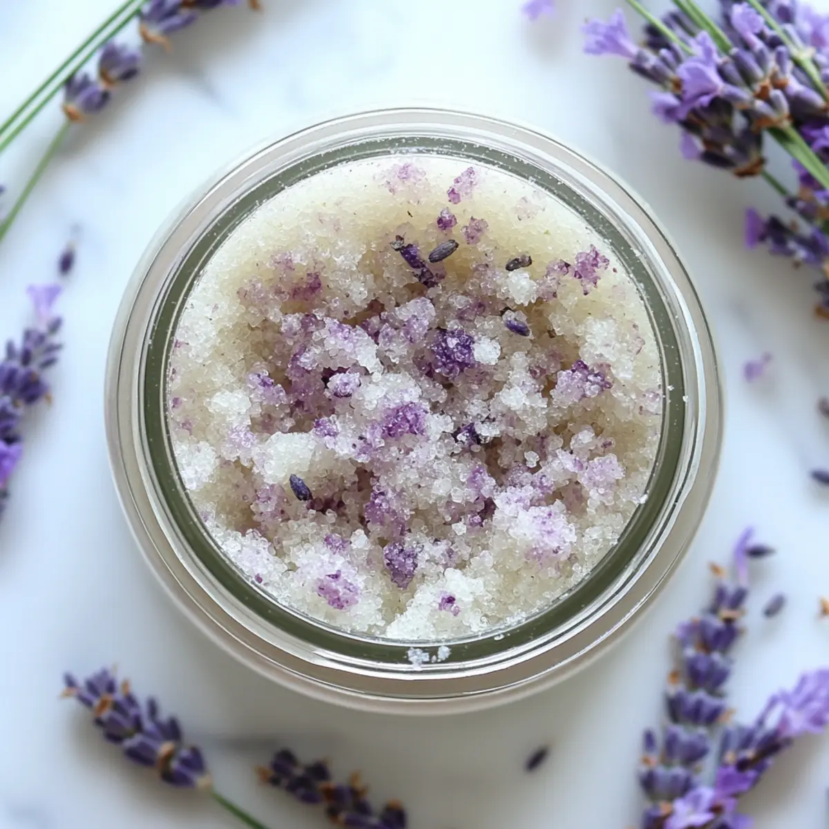 How to Make Lavender Sugar Scrub