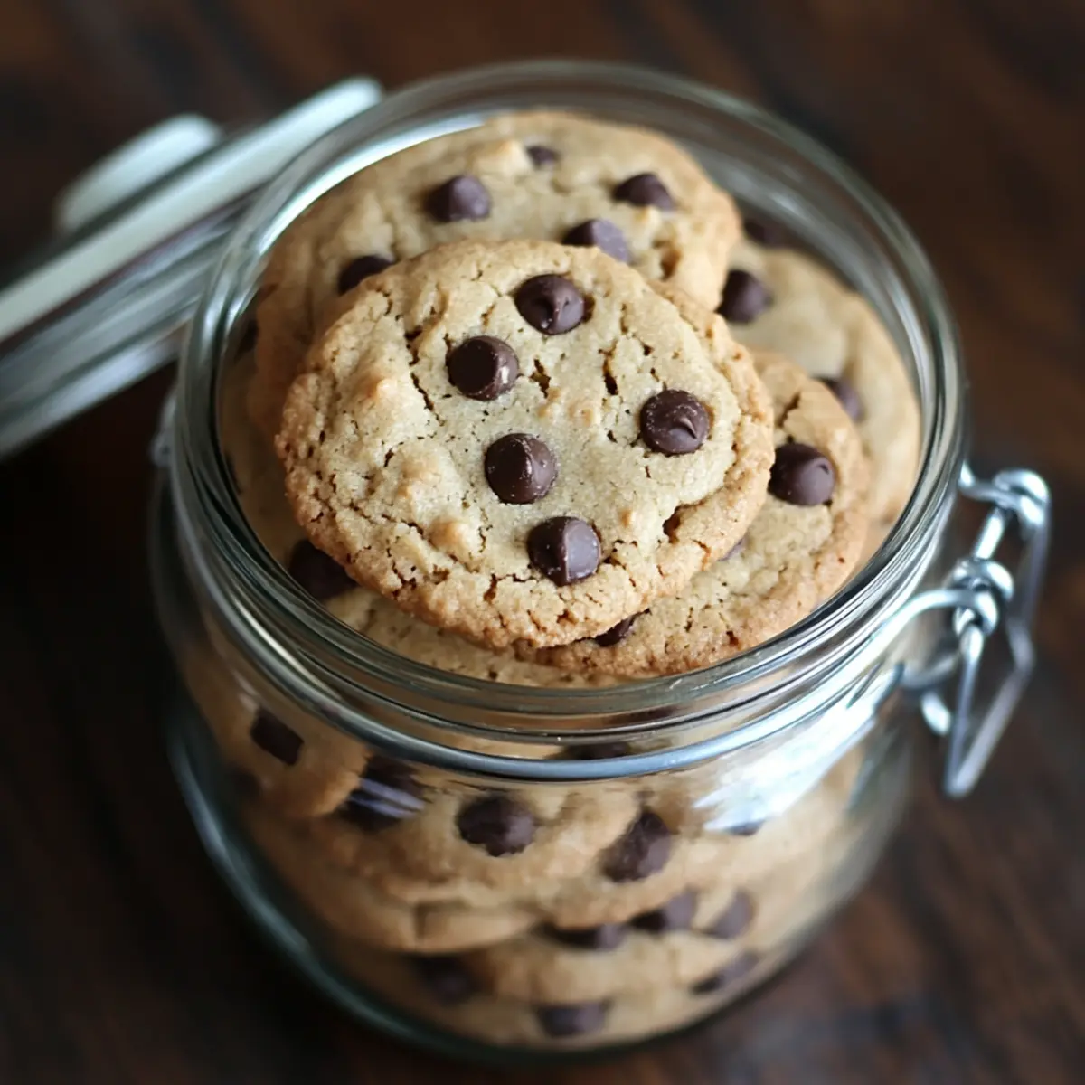 Effortless Easy Chocolate Chip Cookie Mix in a Jar Magic 4 Easy Chocolate Chip Cookie Mix in a Jar