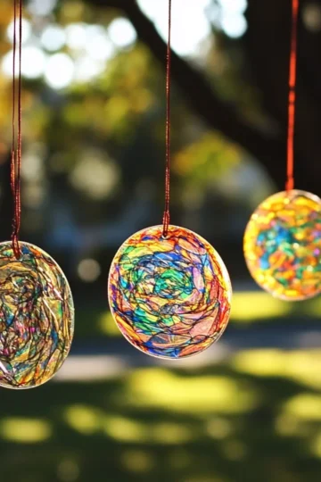 Craft Exquisite DIY Bioplastic Suncatchers for Eco-Friendly Fun 17 DIY Bioplastic Suncatchers
