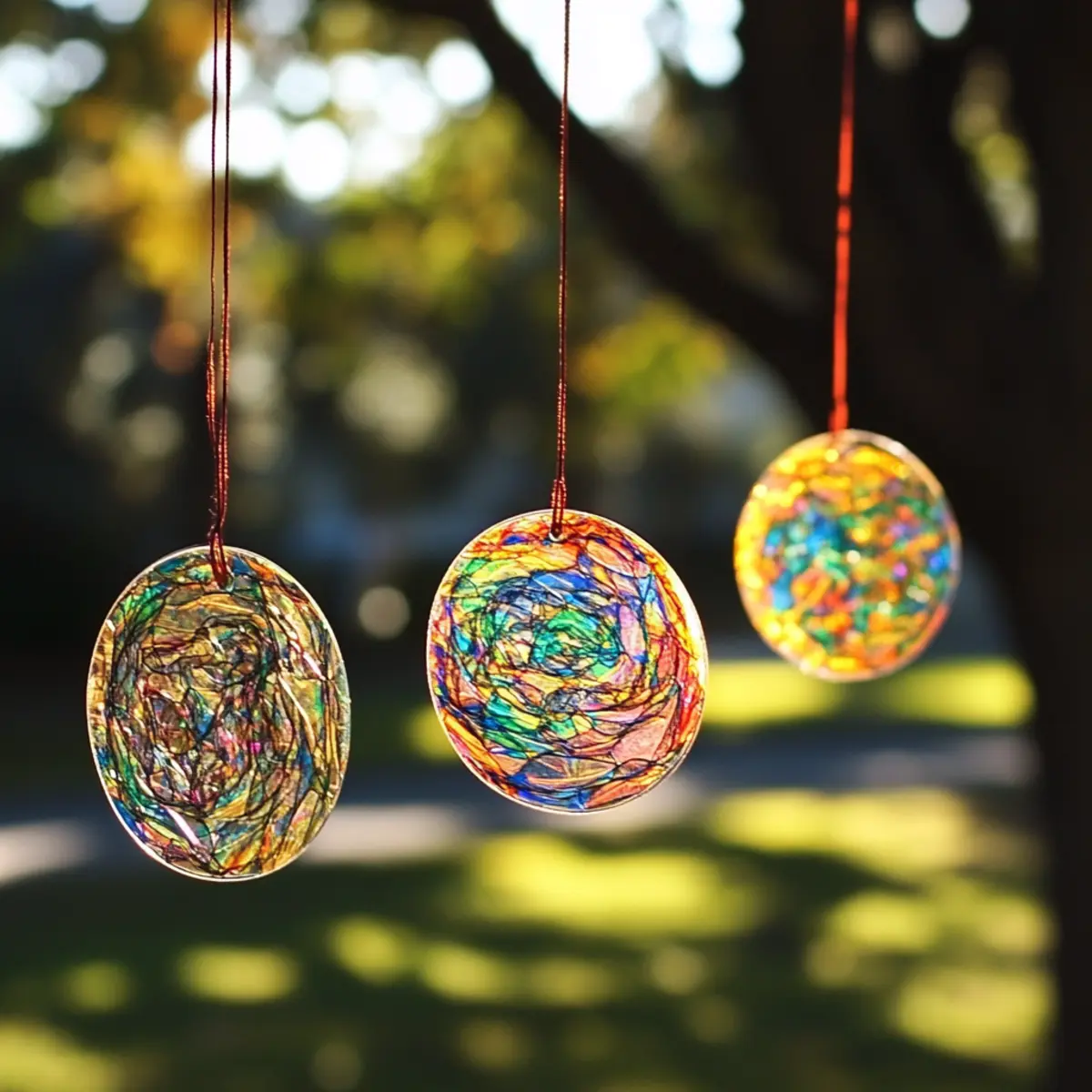 DIY Bioplastic Suncatchers