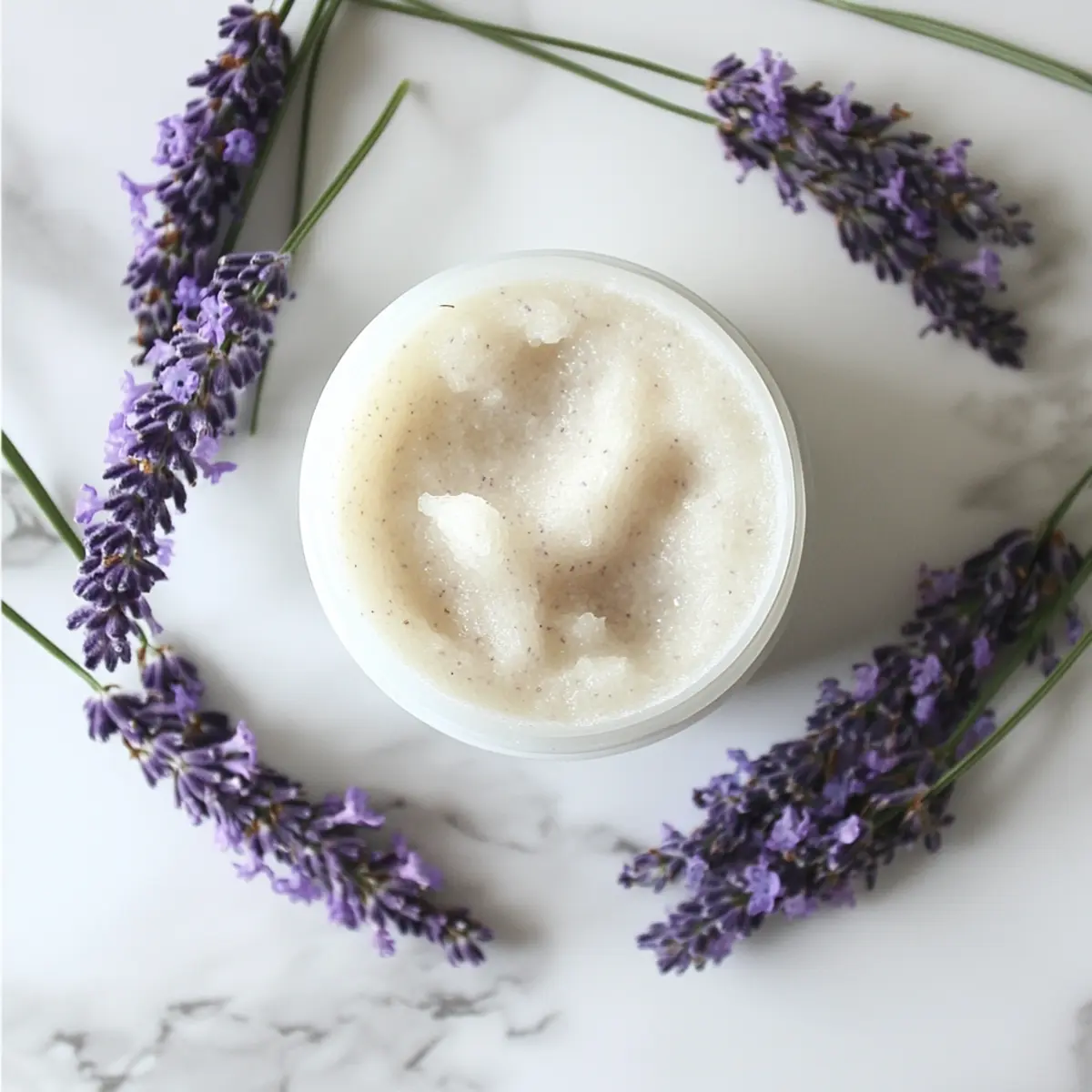 DIY Foaming Sugar Scrub Recipe Lavender