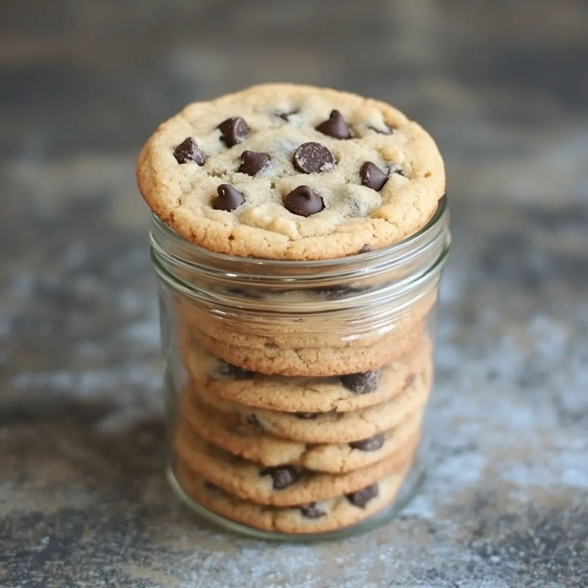 Effortless Easy Chocolate Chip Cookie Mix in a Jar Magic 1 srsowpzlezmuinkdtqug