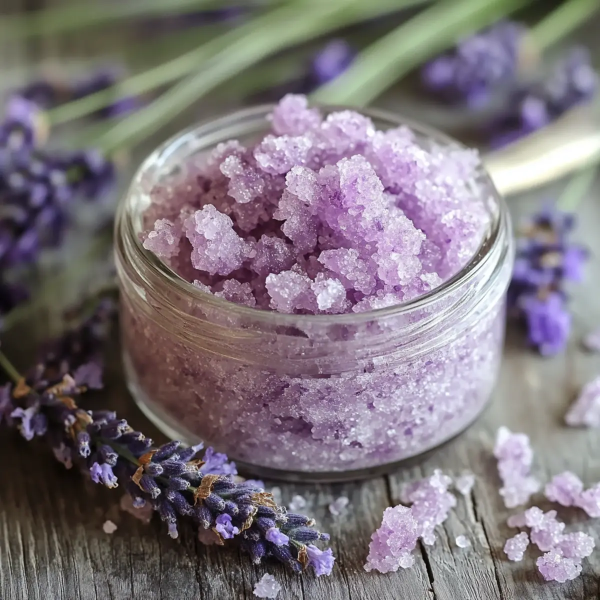 Crafting Bliss: How to Make Lavender Sugar Scrub for Soft Skin 3