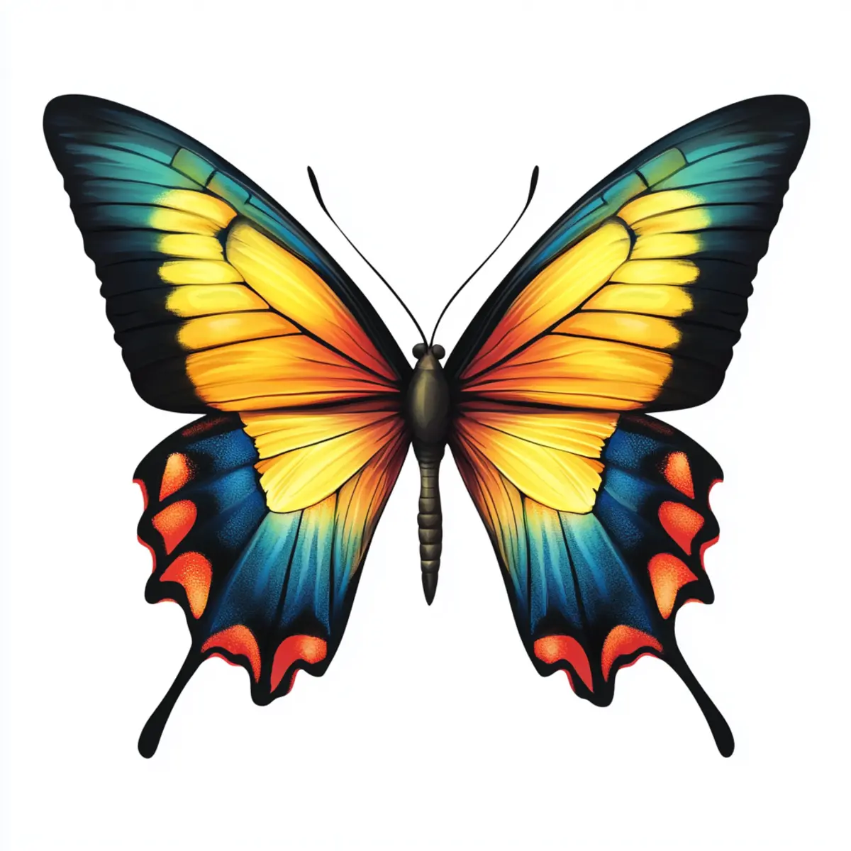 Creative Butterfly Template Rainbow Suncatchers Made Easy 1 cozc23gnmohkr2rt4fy0