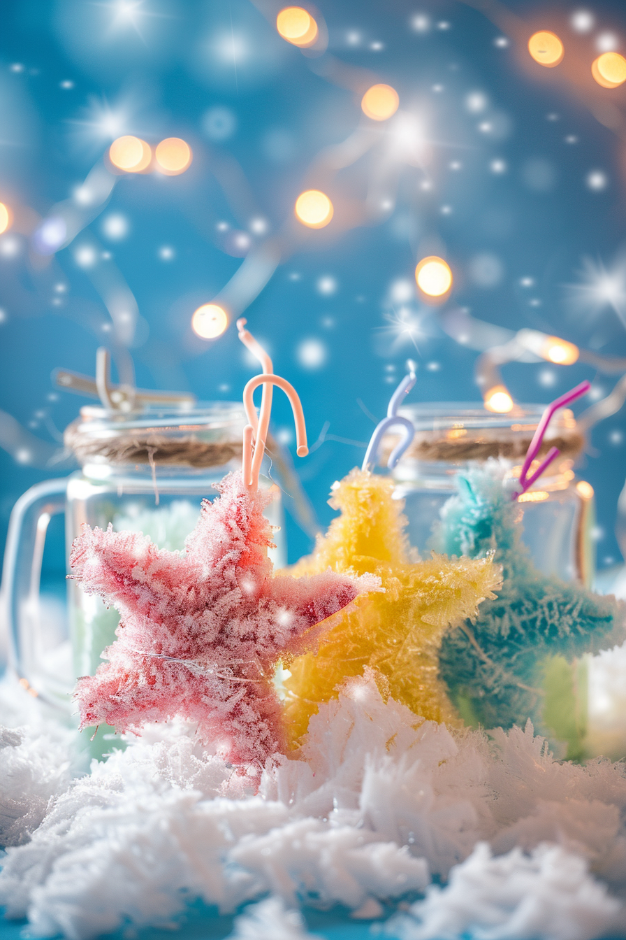 How to Make Crystal Stars: Easy Borax Crystal Ornaments for Kids 1 image 8