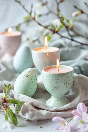 u3929625643 DIY Egg Candles in soft pastel colors displayed i 770dc846 110d 4c98 9ec8 769f6041ee42 1