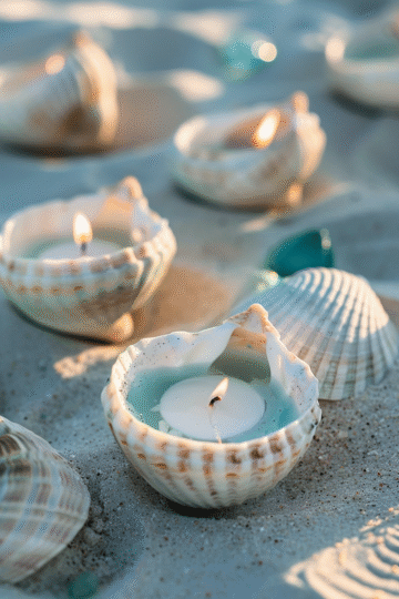 u3929625643 DIY seashell candles in natural shells filled wit 85a95ec3 810a 40ff a1cb 8a6b7cc3d326 1