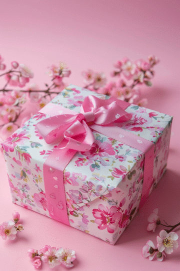 u3929625643 Handmade candy shaped gift box wrapped in pink fl 24faf472 694b 4976 b055 ee0d7ba7a064 1