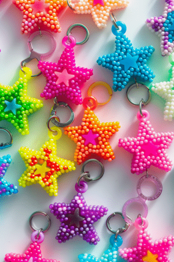 u3929625643 Midjourney Prompt colorful kandi star keychains m dfe50f94 280e 4c4b 9c0a 25e96f346f5a 1