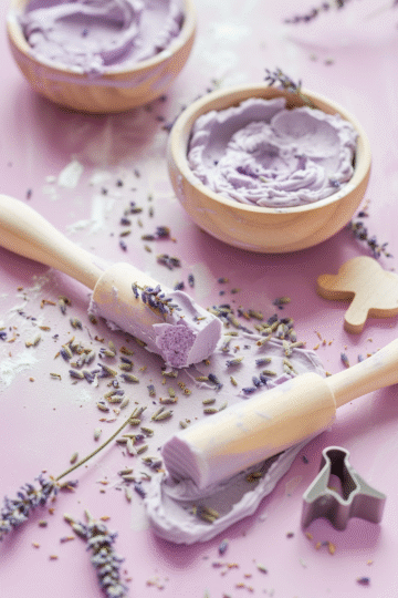 u3929625643 Soft purple Calming Lavender Playdough with dried 936aef84 16bd 417f 995d ab900754b0d1 0