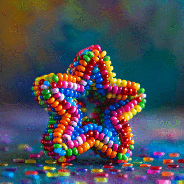 How to Make a Kandi Star 3 u3929625643 Colorful five point kandi star made from vibrant 2b3d82e2 d117 436b bd44 bb51ffdc9691 2