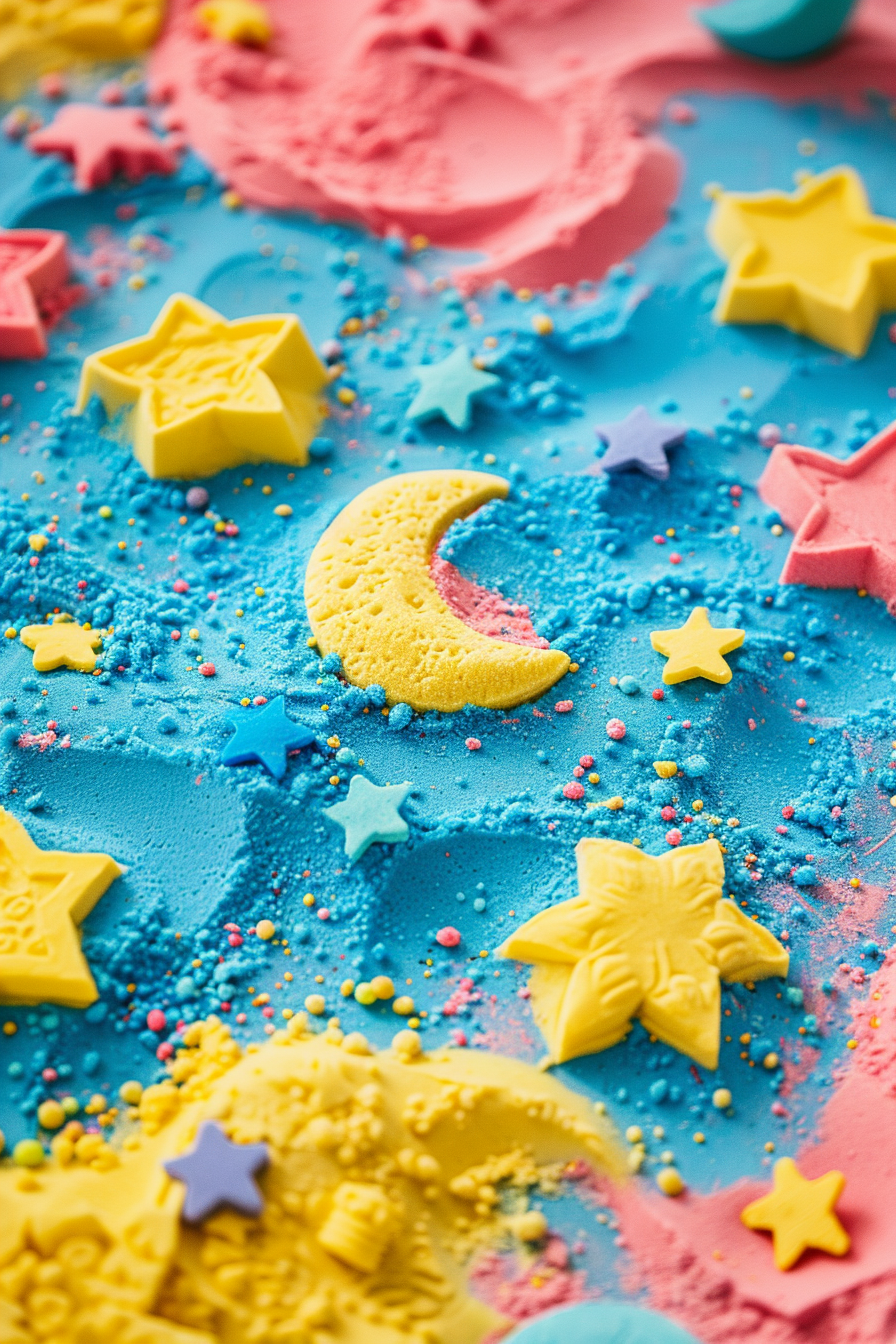 Moon Sand 1 u3929625643 Moon Sand sensory activity in a large tray with c 45d14f7b 77c2 4701 84a6 8f22b86f808d 1