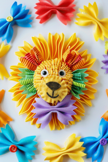 u3929625643 adorable pasta noodle lion craft made with colorf e3ca2df3 6b7f 4f5f 8664 1f6774ee0890 1