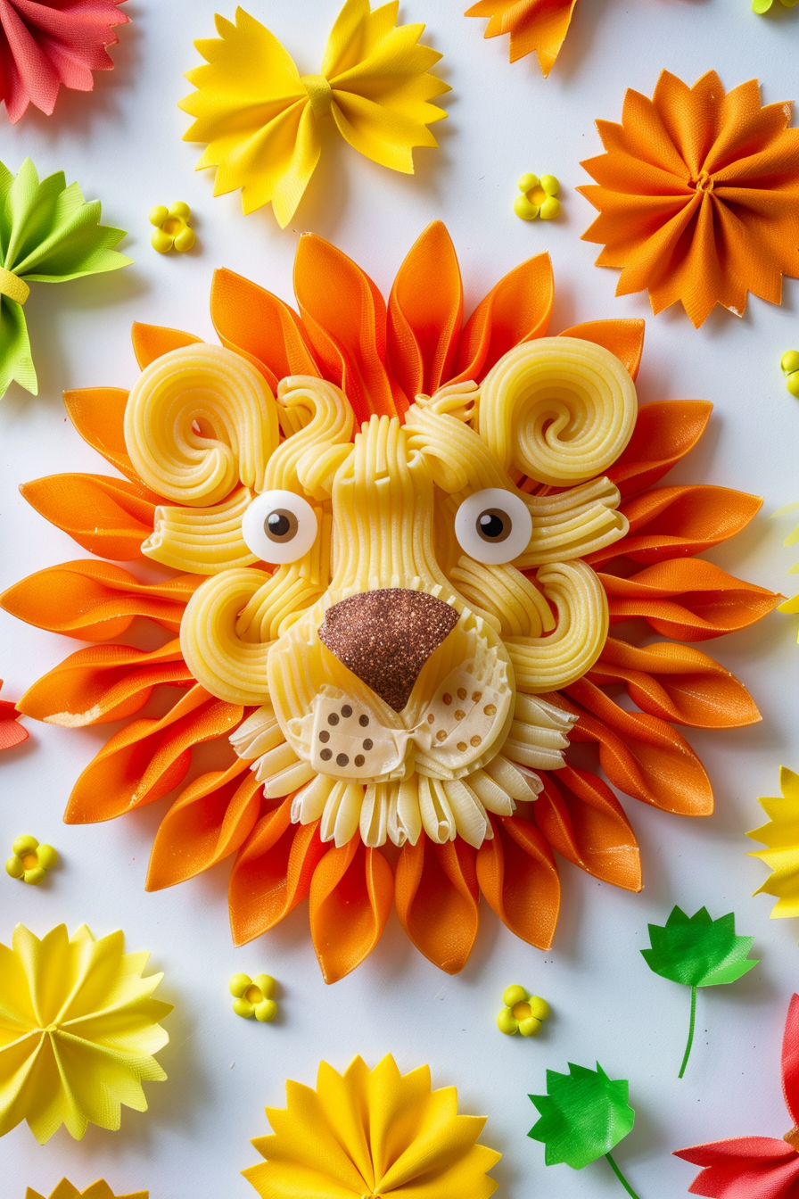 Pasta Noodle Lion Craft for Kids 1 u3929625643 adorable pasta noodle lion craft made with colorf e3ca2df3 6b7f 4f5f 8664 1f6774ee0890 2